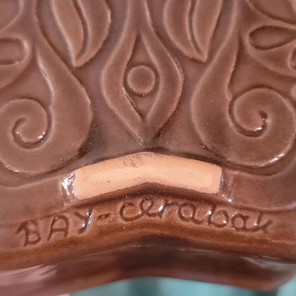 Vintage German Ceramic cake tin, baking tin - star - Bay Cerabak